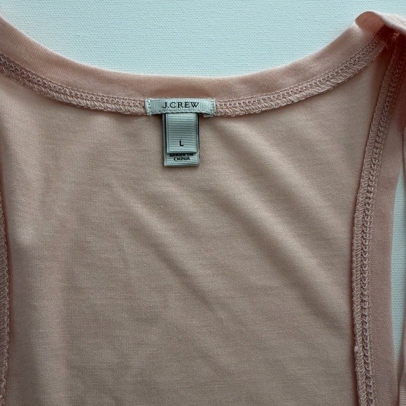 J. Crew Scoop Neck Pocket Tank - Dusty Rose - Picture 2 of 4